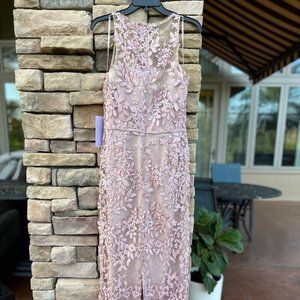 Floor Length J S Collections Delicate Formal Event Gown